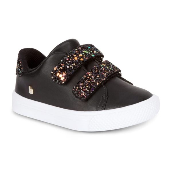 PANTOFI FETE BIBI AGILITY MINI NEGRI-GLITTER