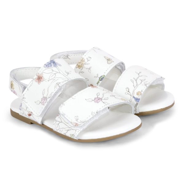 Sandale Fete Bibi Baby Birk Albe-Floral