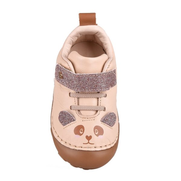 Pantofi Fetite BIBI Grow Champagne Panda