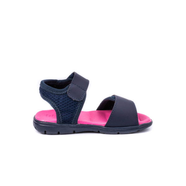 Sandale Fete Bibi Basic Mini Naval/Disco Cu Velcro