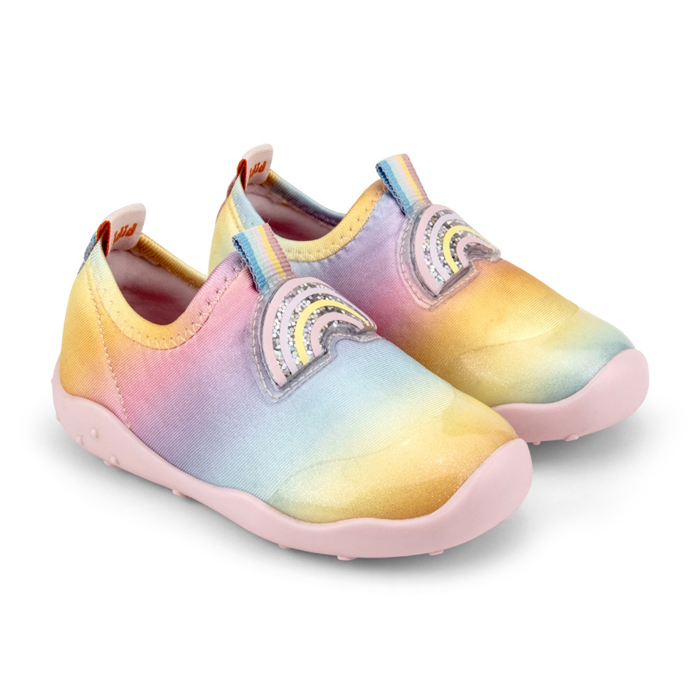 Pantofi Fete Bibi FisioFlex 4.0 Rainbow