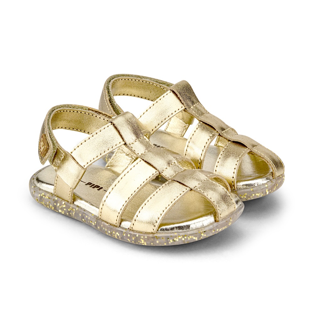 Sandale Fete Bibi Baby Soft Aurii