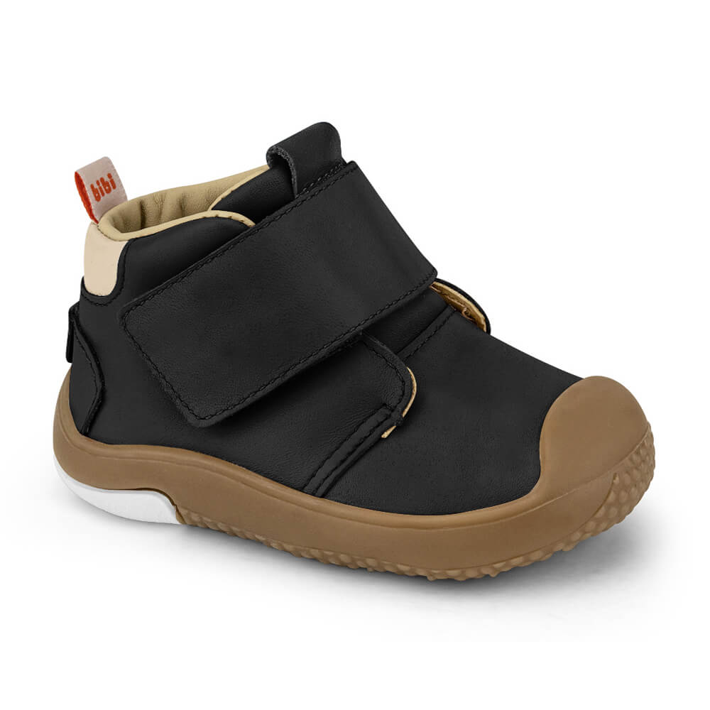 Ghete Baieti Bibi Prewalker Black cu Velcro