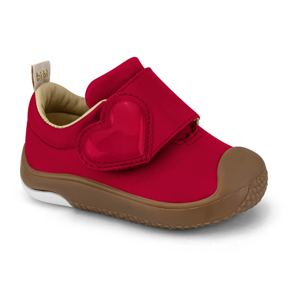 Pantofi Fete Bibi Prewalker Red Heart