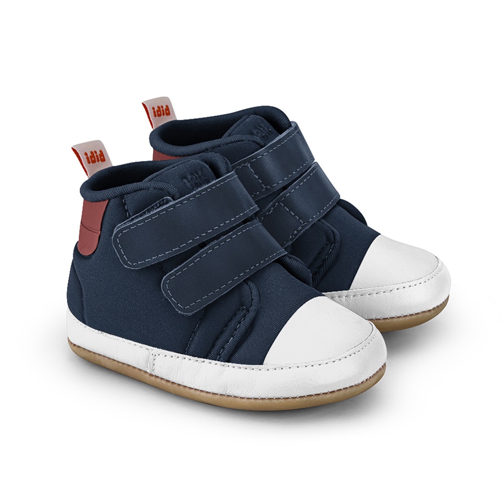 Ghetute Unisex Bibi Afeto Joy Azul cu Velcro