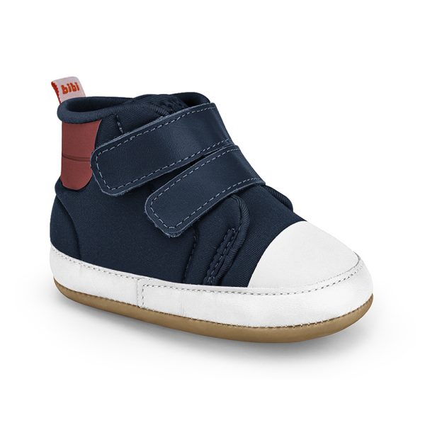 Ghetute Unisex Bibi Afeto Joy Azul cu Velcro