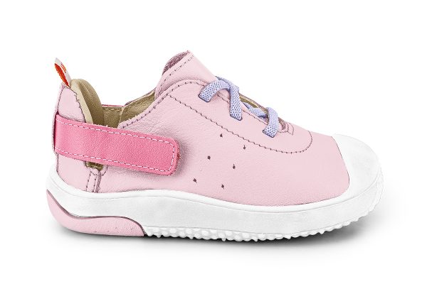 Pantofi Fete Bibi Prewalker Strap Pink