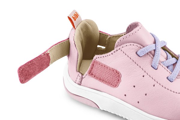 Pantofi Fete Bibi Prewalker Strap Pink